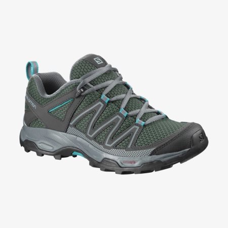 Zapatillas Trekking Salomon PATHFINDER Mujer Verde Oliva (ES-RDKL)